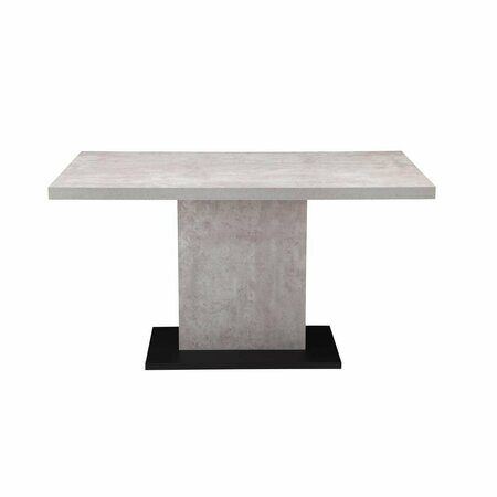 MOES Hanlon Dining Table, Light Grey ER-2064-29-0